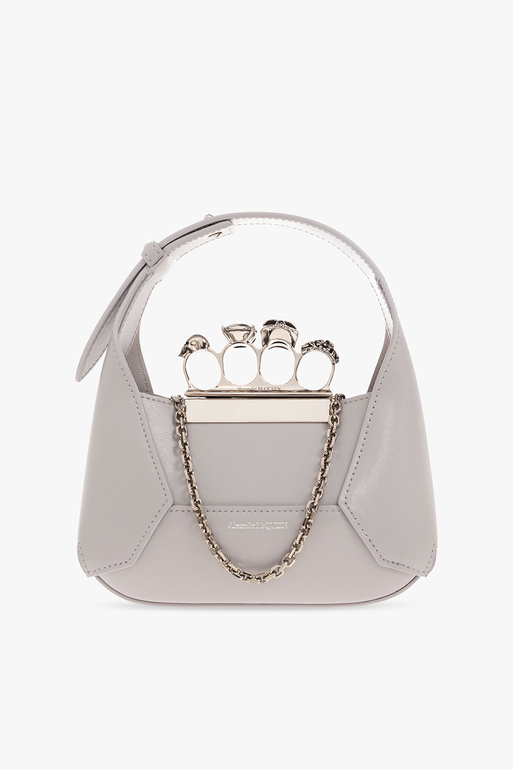 Alexander mcqueen grey online bag